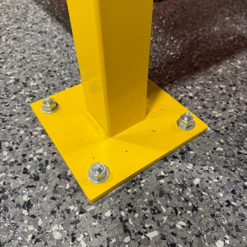 WireCrafters RapidGuard® II Machine Guarding 6 Inch Square Baseplates