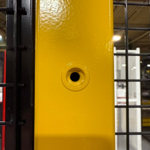 WireCrafters RapidGuard® II Machine Guarding Threaded Insert in Post